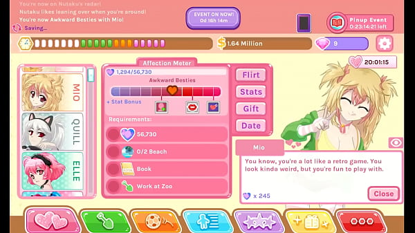 Blondes are also cute but i love brunettes