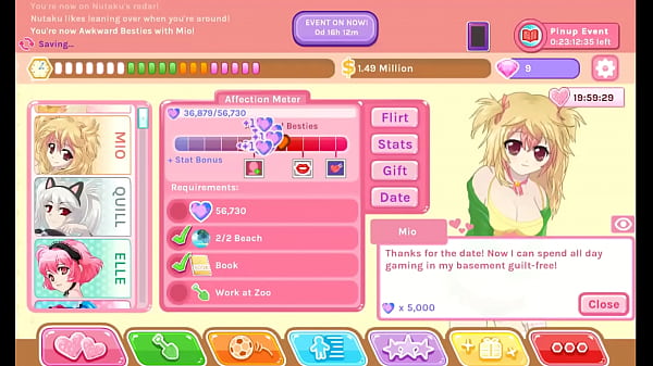 Blondes are also cute but i love brunettes 