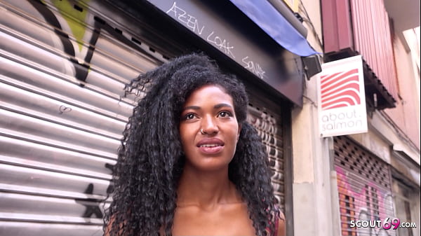 Play MP4 - German Scout - Slim but Big natural Tits Latina Ebony Tina Fire Pickup and Fuck