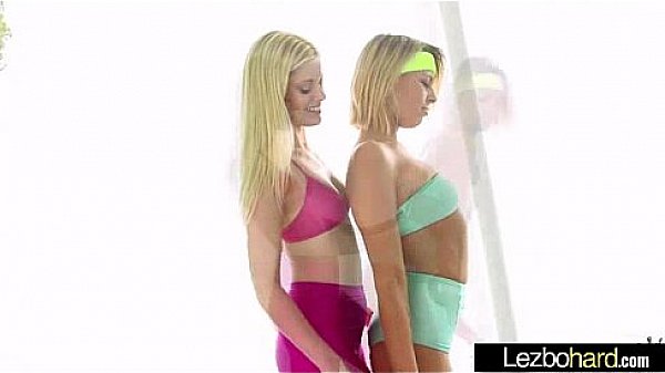 Lovely Sexy Lesbo Girls (Zoey Monroe & Charlotte Stokely) Playing On Camera video-30 