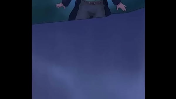 Horny vampires fucked a scared man in a game 