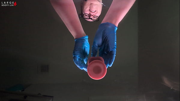 Nurse Lexi's Cum Collection POV: Ass and Tits Pressed on Glass – Handjob, Titfuck, BJ, Wild Ride and Facial (4K Landscape)