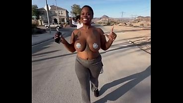 Gibby The Clown &_ Siren Nudist Taking A Stroll Through Henderson NV