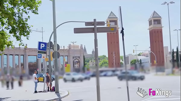 Play MP4 - We pick a street artist up and convince to become a PORNSTAR&excl;&excl;