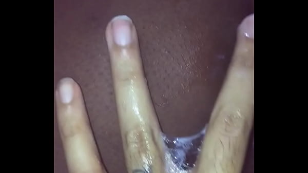 I spread her creamy pussy