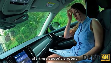 DEBT4k. He Came for the Payment. Marica Chanelle just Cum 