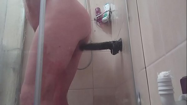 Shower with dildo 