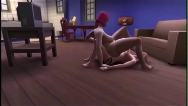 Blonde teen licks mature redheads feet & ass! 