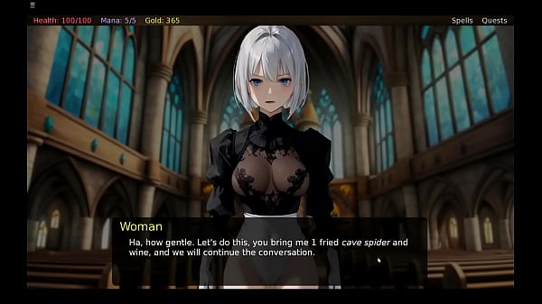 Magic reward hentai game ep 1 angel pussy makes him cum in seconds 