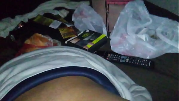 Having fun with bad shemale 