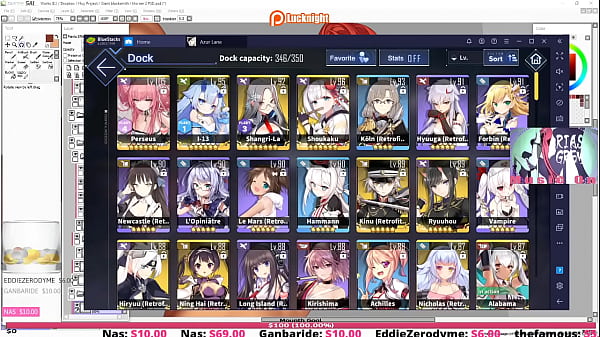 Lewdlair broadcast by luck night on picarto from september 2020 