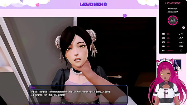 Play MP4 - VTuber LewdNeko Plays Harem Hotel Part 25