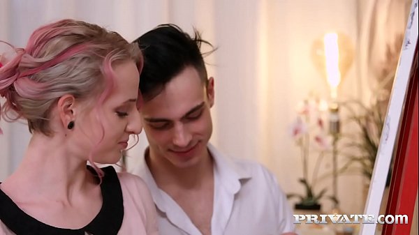 Play MP4 - Private&period;com - Young Hottie Hanna Rey Gets Her Mouth Pussy & Ass Fucked