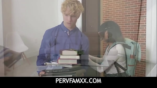 Play MP4 - PervFamXX -  Stepsister Ozzy SparX needs a release and so her stepbrother is here to help her