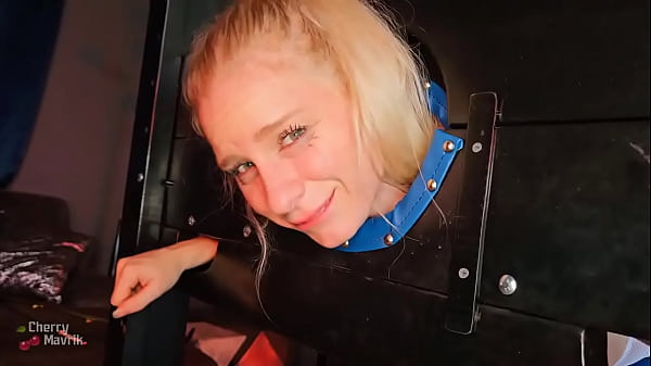 The moment cherrymavrik's big cock enters my tight little pussy