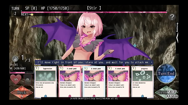 Avarice dungeon low level demon let's play panty shot and cowgirl