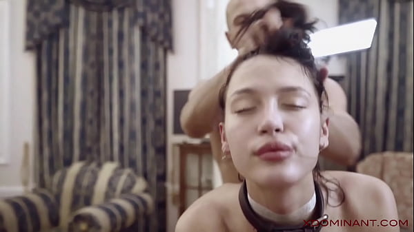 XDOMINANT - HOT BRUNETTE PUNISHED SPANKED AND ANALIZED 