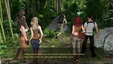 The lust city 1 red head sofia gets fucked hard and good in the jungle 