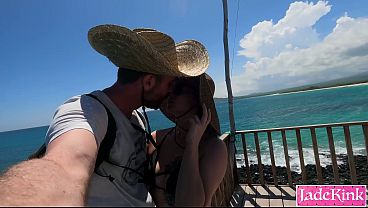 Isabela lookout point flashing blowjob and fuck