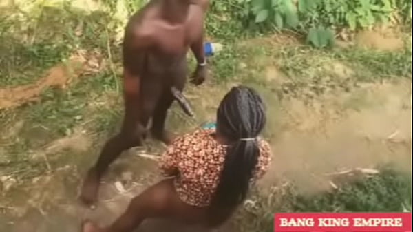African Sex Addicted Wife Fucked Outdoor With Bbc Pornstar- Hard Sex Banging thumbnail