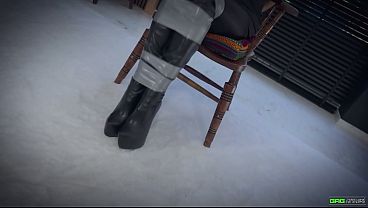 Brunette With Big Boobs Tied And Gagged Cosplaying As An Officer Ep 3 thumbnail