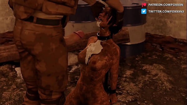 Jill valentine mud covered bj and restraints