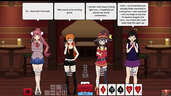 Strip poker girls lose it all &mdash; naked wet and begging for more 