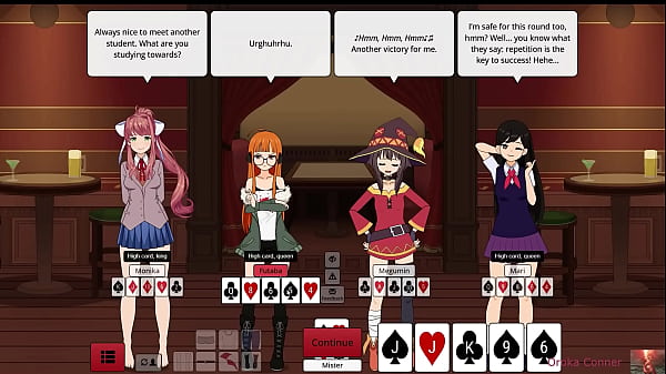 Strip poker girls lose it all &mdash; naked wet and begging for more 