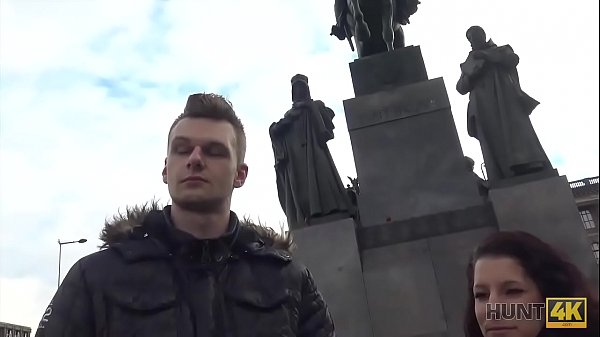 HUNT4K. Prague pickup and passionate sex for cash with hot brunette 