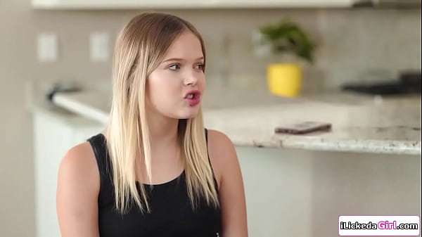 iLickedaGirl.com - A lesbian teen wants her stepmom so much and so the milf kisses her.The cougar gives in as her stepdaughter licks her.In return she fingers her. 