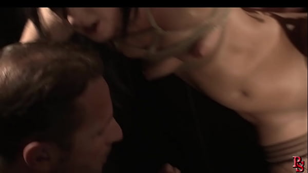 Perverted slut barbie pink sucking dick in rope bondage humiliated and drinking pee and her own squirt