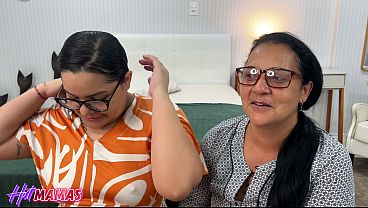 Duas mulheres safadas fazendo DP numa suruba que rolou de tudo