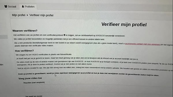 Verificatievideo 