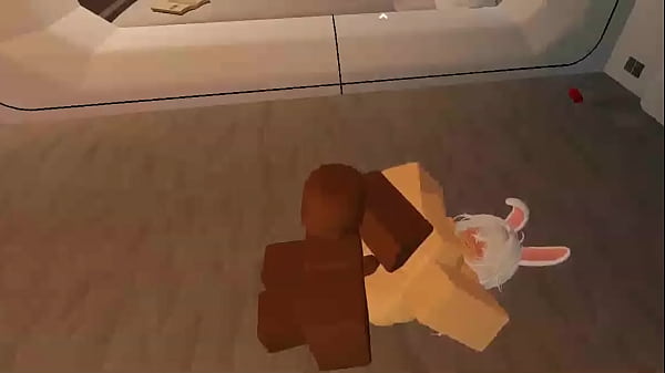 Using a whore like a fuck-toy on Roblox 
