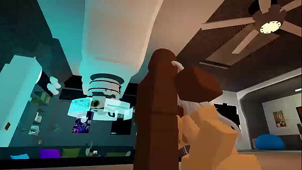 Using a whore like a fuck toy on roblox 