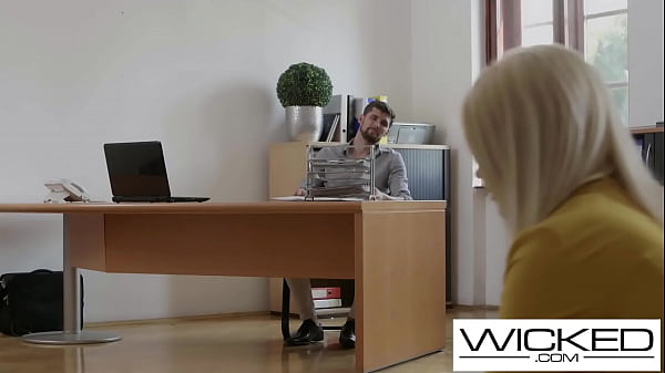 Play MP4 - Blonde Babe Secretary Gets Fucked By Her Boss - Wicked