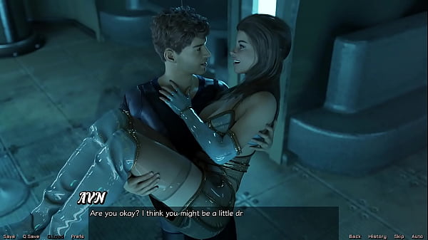 Stranded in space #43 petite girl falls into my arms 