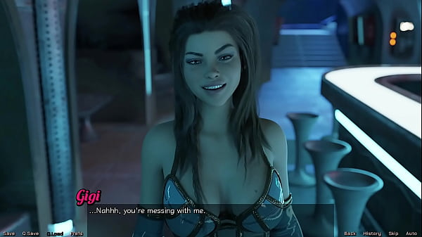 Stranded in space #43 petite girl falls into my arms 