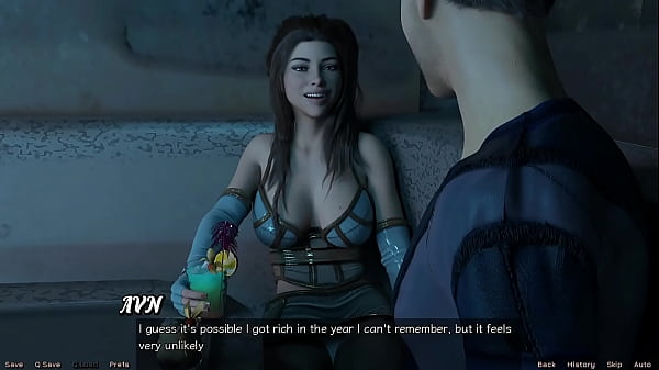 Stranded in space #43 petite girl falls into my arms 