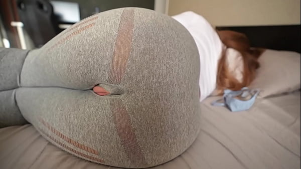 Play MP4 - Step sister caught me jerking off and I fucked her through a hole in her leggings