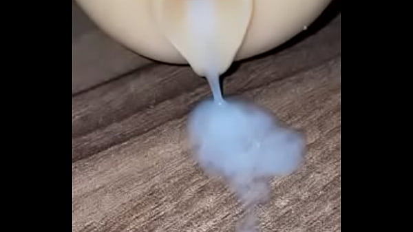 Watch cum drip from my pocket pussy