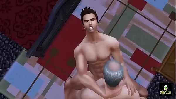 Play MP4 - SimsLust - Dad's Gay friend let me stay the night and Bred me real good