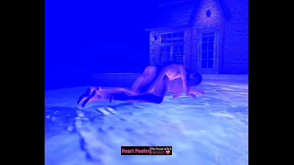 Lifting my rear at the pool 