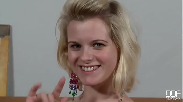 Busty blonde bustin' out 