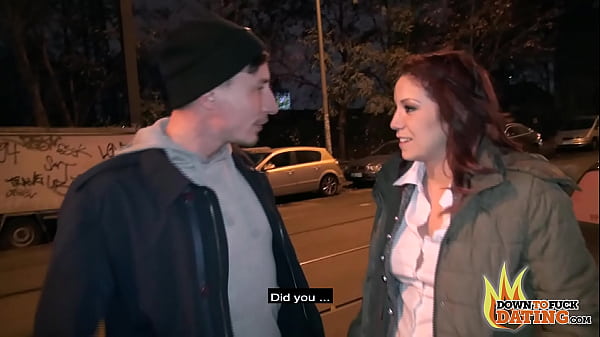 Play MP4 - PublicSexDate - Horny Redhead Natalie Hot Fucks on the First Date