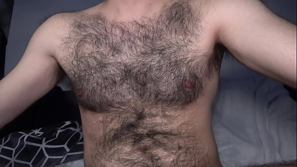 Louivmane Hairy GAY Bear Edging Asshole Rosebud out 
