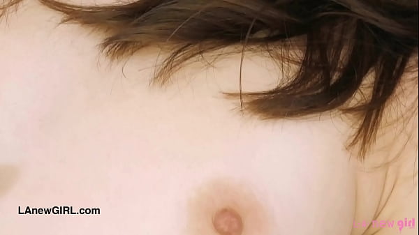 Brunette bombshell in the making naked close up