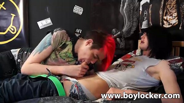 Play MP4 - Gay teen emo boys suck and fuck on camera