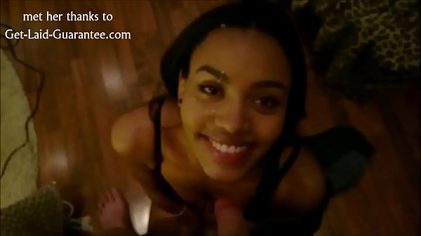 Black_Teen Sucks a White Cock_Facial Load