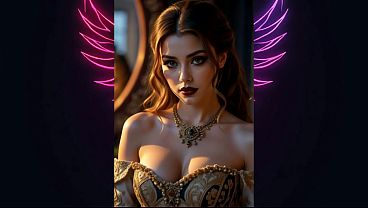 Short magical visual loop in hd 